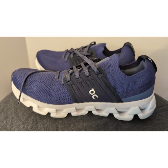 On Cloudswift 3 mens outdoor running denim midnight 11 - Picture 7 of 10